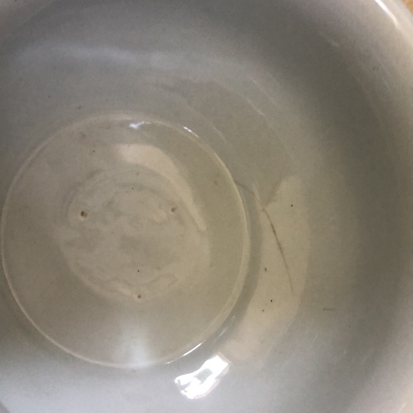 VINTAGE WM ADAMS & SONS IRONSTONE CHAMBER POT ENGLAND - Picture 5 of 6